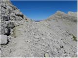 Rifugio Pederü - Sasso delle Dieci / Zehnerspitze